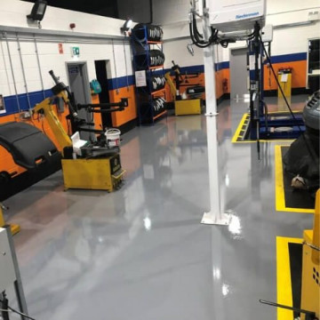 Resin Coat Epoxy Floor Coating